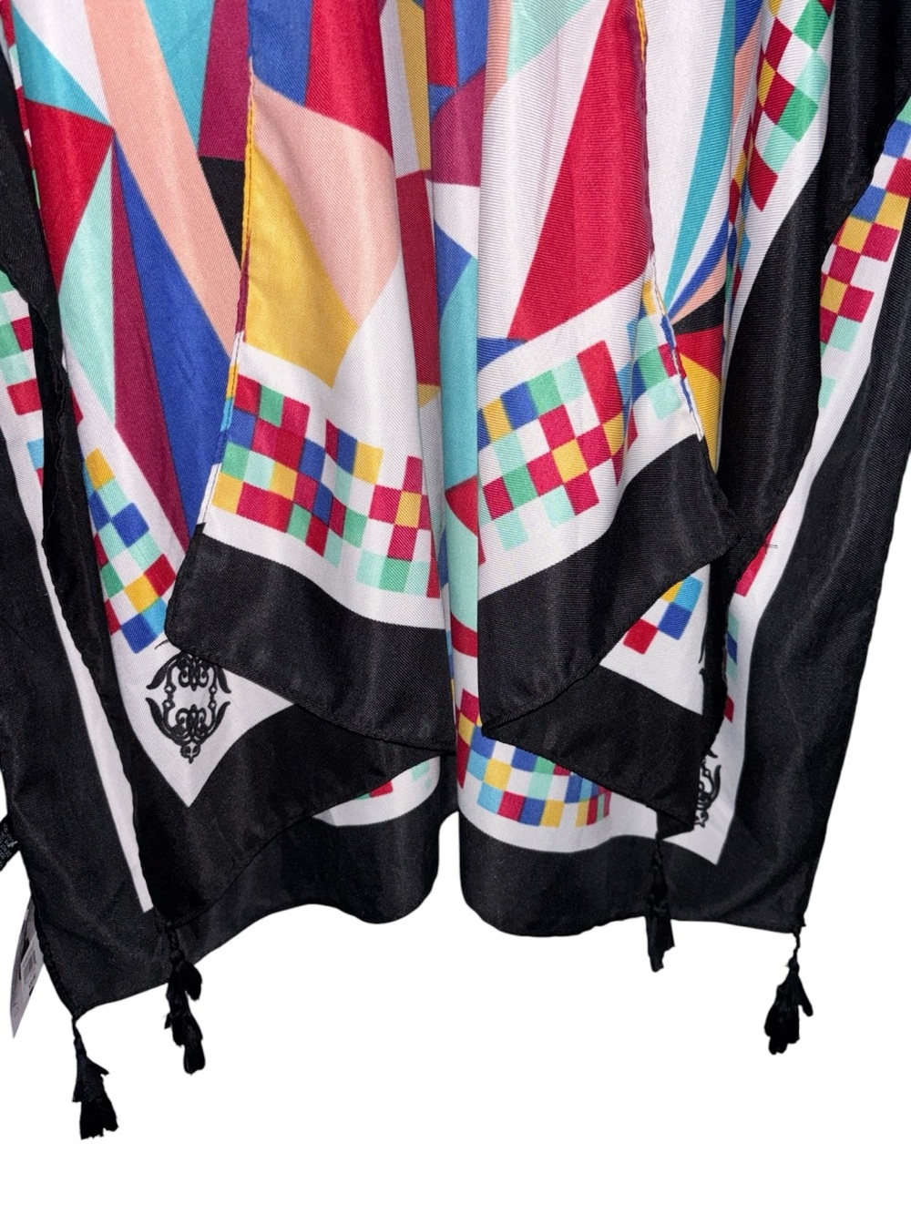 Multicolor Geometric Kimono, NWT - Picture 4 of 8